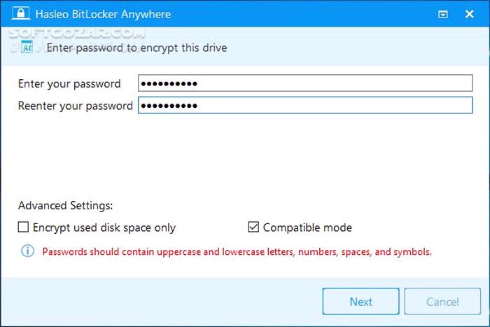 دانلود Hasleo BitLocker Anywhere 9.4 - دانلود مدیریت بیت لاکر - سافت گذر