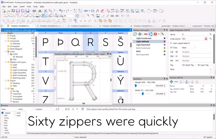 دانلود High-Logic FontCreator Pro 15.0.0.2993 - دانلود ساخت و ویرایش فونت - سافت گذر