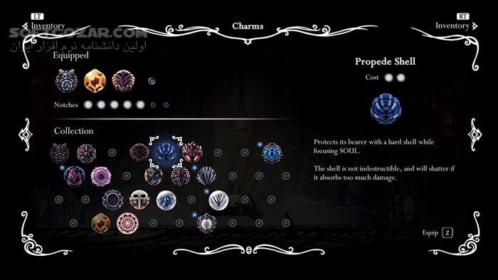 دانلود Hollow Knight The Grimm Troupe + Updates - دانلود بازی اکشن سکویی دوبعدی - سافت گذر