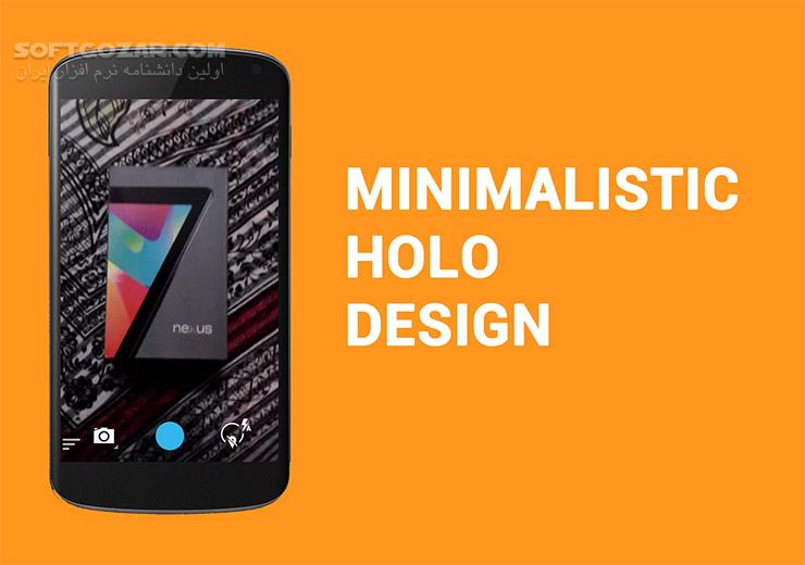 دانلود Holo Camera PLUS 3.1 for Android +4.0 - دانلود دوربین با امکانات بالا برای اندروید - سافت گذر