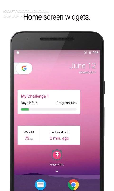 دانلود Home Workout – 30 Day Fitness Challenge 2.15 for Android +4.4 - دانلود تمرین ورزش خانگی برای اندروید - سافت گذر