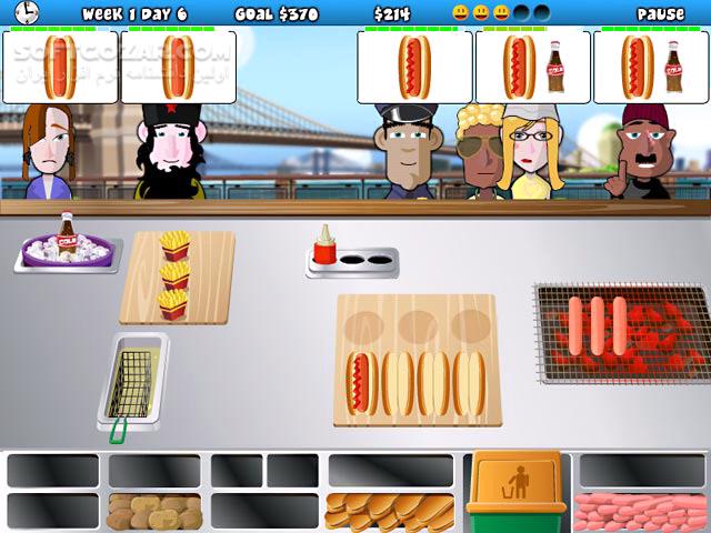 دانلود Hotdog Hotshot - دانلود بازی هات‌داگ فروش حرفه‌ای - سافت گذر