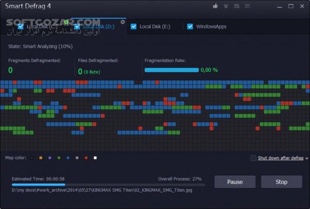 دانلود IObit Smart Defrag Pro 10.3.0.435 - دانلود دیفرگ هارد دیسک - سافت گذر