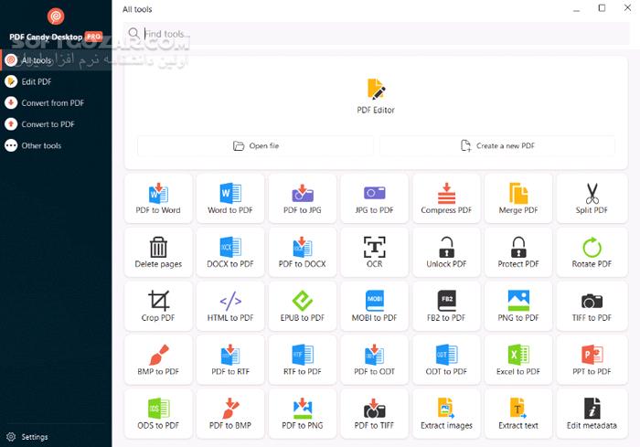 دانلود Icecream PDF Candy Desktop Pro 3.13 - دانلود تبدیل و ویرایش فایل‌های پی‌دی‌اف - سافت گذر