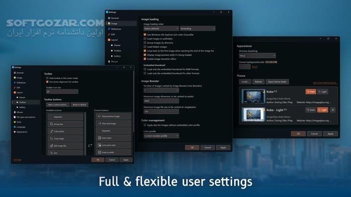 دانلود ImageGlass 9.3.1.518 (x64) - دانلود مشاهده عکس - سافت گذر