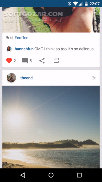 Imagine for Instagram 4 0 10 for Android 4 1 تصاویر نرم افزار  - سافت گذر