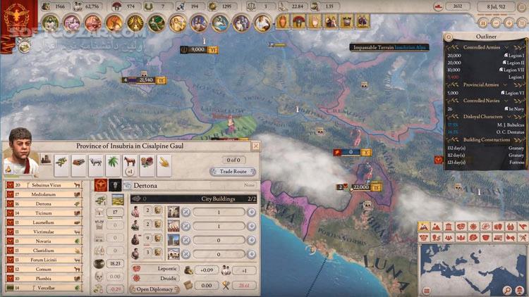 Imperator Rome Updates تصاویر نرم افزار  - سافت گذر
