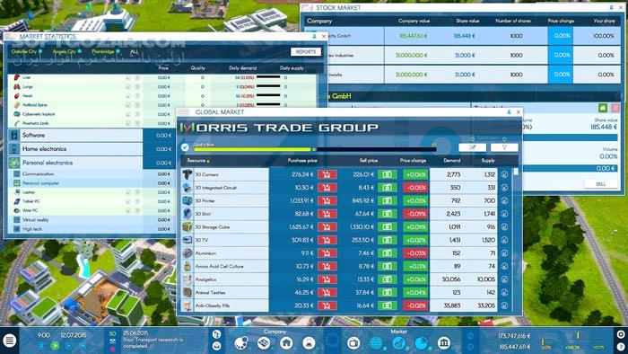 دانلود Industry Manager - Future Technologies - دانلود بازی شبیه ساز مدیریت صنعت تکنولوژی های آینده - سافت گذر