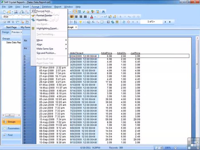 دانلود InfiniteSkills - Learning SAP Crystal Reports 2011/2013 - دانلود فیلم آموزش کریستال ریپورتس 2013/2011 - سافت گذر
