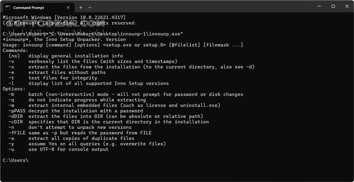 دانلود Inno Setup Unpacker 1.10.2 - دانلود استخراج فایل‌های نصبی - سافت گذر