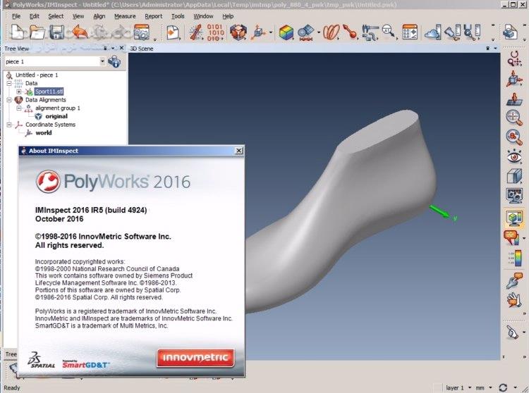 دانلود InnovMetric PolyWorks Metrology Suite 2022 IR6.1 / 2021 IR10 / 2020 IR10.1 / 2019 IR10 - دانلود مترولوژی سه بعدی و مدل سازی چند ضلعی پلی ورک - سافت گذر