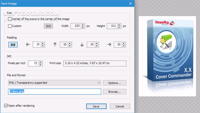 دانلود Insofta Cover Commander 8.0 - دانلود طراحی سه‌بعدی - سافت گذر