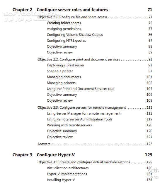 دانلود Installing and Configuring Windows Server 2012 Exam Ref 70-410 - دانلود کتاب پیکربندی ویندوز سرور 2012 - سافت گذر