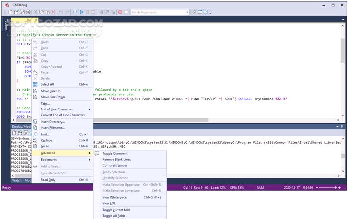 دانلود JP Software CMDebug 33.00.9 - دانلود اشکال‌زدایی اسکریپت‌های دسته‌ای - سافت گذر