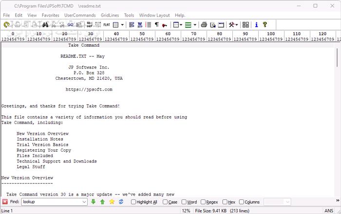 دانلود JP Software Take Command 33.00.9 - دانلود مدیریت خط فرمان ویندوز - سافت گذر