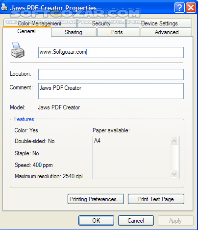 Jaws PDF Desktop Suite 2 0 x86 x64 تصاویر نرم افزار  - سافت گذر