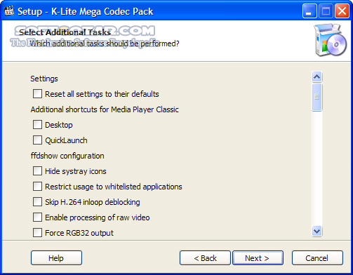 دانلود K-Lite Codec Pack 18.9.0 Mega - دانلود پخش فیلم و صدا کالایت - سافت گذر