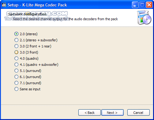 دانلود K-Lite Codec Pack 18.9.0 Mega - دانلود پخش فیلم و صدا کالایت - سافت گذر
