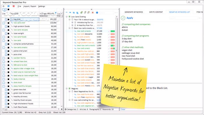 دانلود Keyword Researcher Pro 13.260 - دانلود یافتن پُرجستجوترین کلیدواژه‌ها - سافت گذر