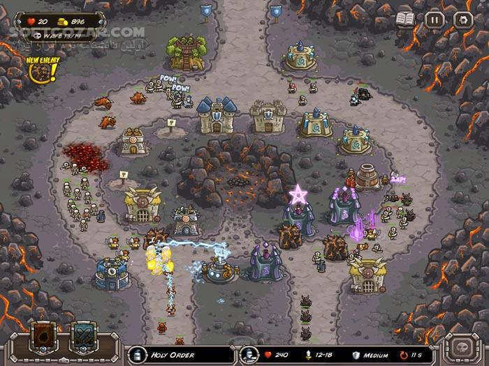 دانلود Kingdom Rush HD v2.1 - دانلود بازی دفاع از قلمرو - سافت گذر