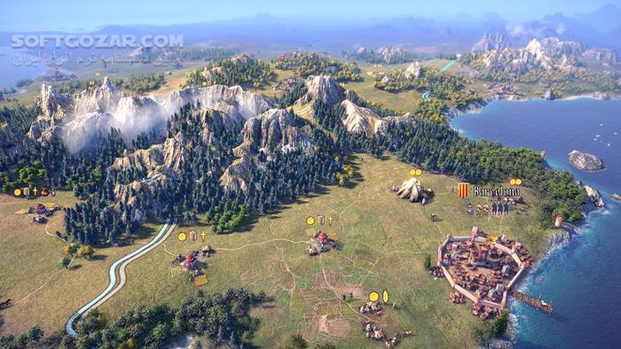 دانلود Knights of Honor II: Sovereign - دانلود بازی استراتژیک قرون وسطایی برای کامپیوتر - سافت گذر