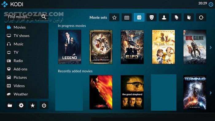 دانلود Kodi 20.4 - دانلود مدیا پلیر کودی - سافت گذر