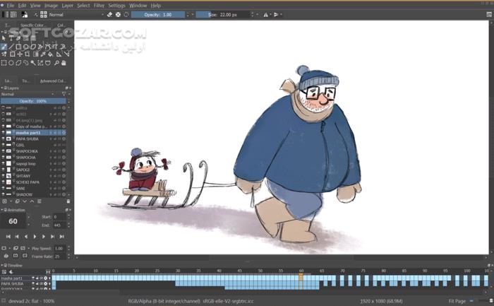 دانلود Krita Studio 5.2.4 - دانلود نقاشی دیجیتال - سافت گذر