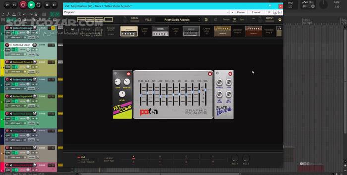 دانلود Kuassa Efektor PAten Graphic Equalizer v1.0.0 - دانلود افزایش کیفیت صدا - سافت گذر