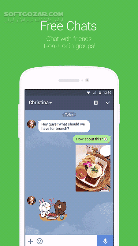 دانلود LINE: Free Calls & Messages 15.4.1 for Android 9.0 - دانلود لاین برای اندروید - سافت گذر