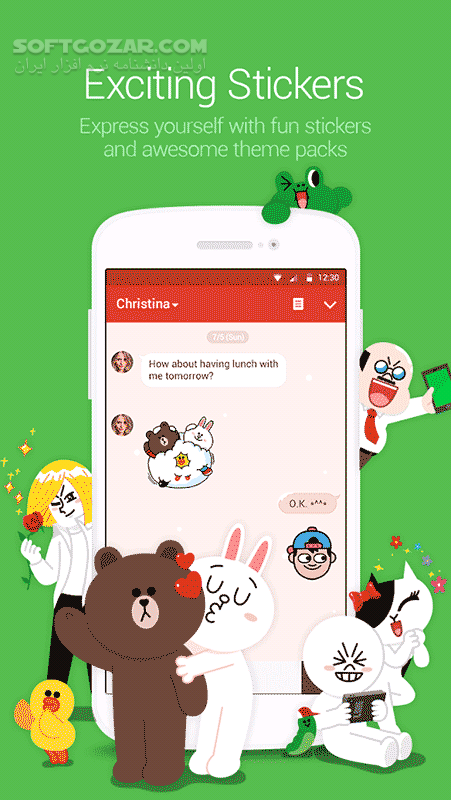 دانلود LINE: Free Calls & Messages 15.4.1 for Android 9.0 - دانلود لاین برای اندروید - سافت گذر