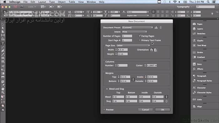 دانلود InfiniteSkills – Learning Adobe InDesign CC Training Video - دانلود فیلم آموزش نرم افزار ادوبی این‌دیزاین سی‌سی - سافت گذر