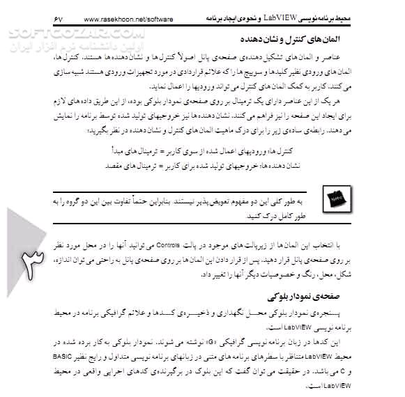 دانلود آموزش نرم افزار LabVIEW - دانلود کتاب آموزش نرم افزار لب ویو - سافت گذر