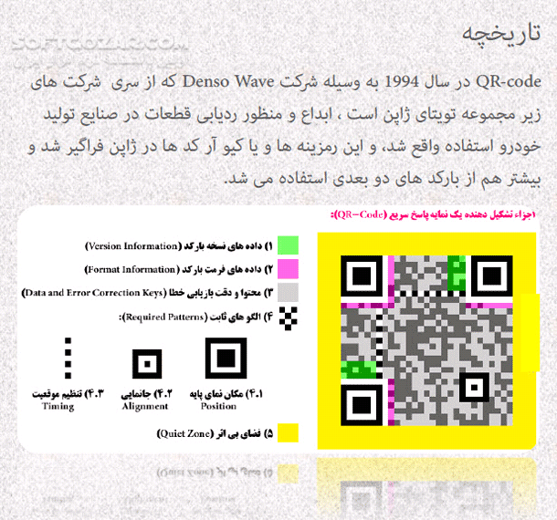 دانلود آموزش ساخت QR Code - دانلود کتاب آموزش کیوآر کد - سافت گذر