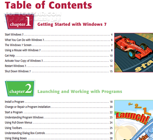 دانلود Teach Yourself Visually Windows 7 - دانلود کتاب آموزش بصری ویندوز 7 - سافت گذر