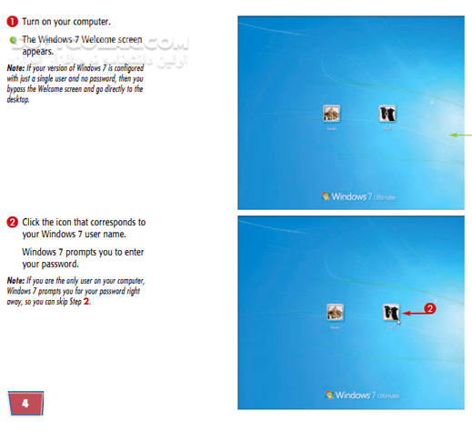 دانلود Teach Yourself Visually Windows 7 - دانلود کتاب آموزش بصری ویندوز 7 - سافت گذر