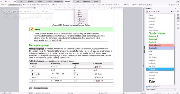 دانلود LibreOffice 24.8.4 - دانلود مجموعه نرم افزاری مشابه آفیس - سافت گذر