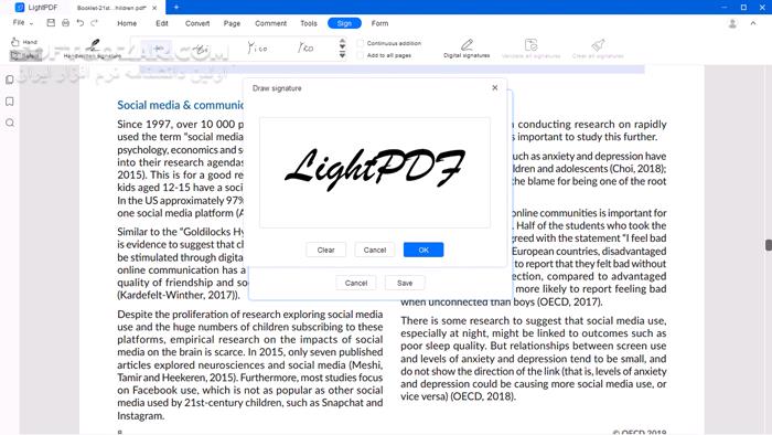 دانلود LightPDF Editor 2.15.8.6 Build 02/20/2025 - دانلود ویرایش فایل های PDF - سافت گذر