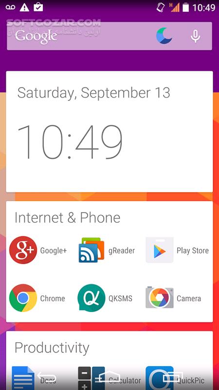 دانلود Lightning Launcher 14.3 for Android +2.2 - دانلود لانچر شفاف برای اندروید - سافت گذر