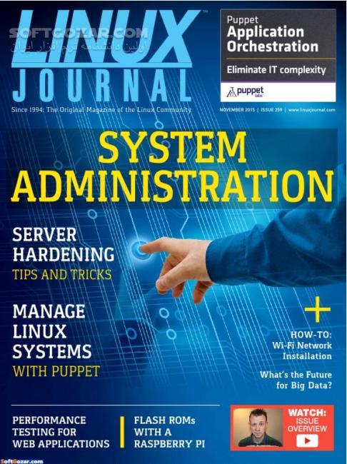 دانلود Linux Journal October 2015 - September 2016 - دانلود کتاب مجله لینوکس ژورنال - سافت گذر