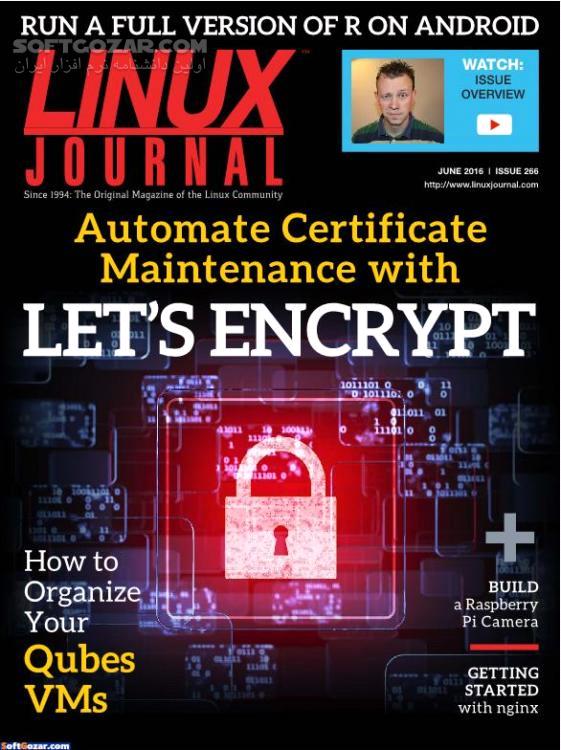 دانلود Linux Journal October 2015 - September 2016 - دانلود کتاب مجله لینوکس ژورنال - سافت گذر