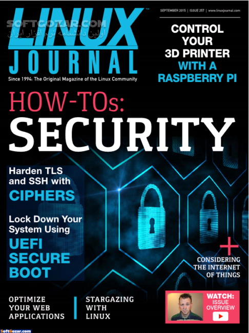 دانلود Linux Journal October 2015 - September 2016 - دانلود کتاب مجله لینوکس ژورنال - سافت گذر