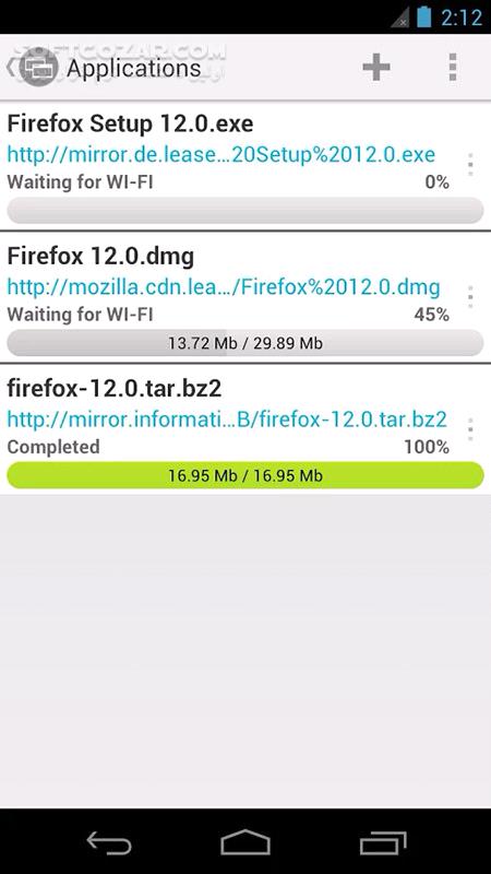 دانلود Loader Droid PRO download manager 1.0.1 for Android +2.3 - دانلود افزایش سرعت و مدیریت دانلود برای اندروید - سافت گذر