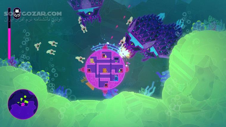 دانلود Lovers in a Dangerous Spacetime - دانلود بازی یاران مبارز در یک جنگ فضایی خطرناک - سافت گذر