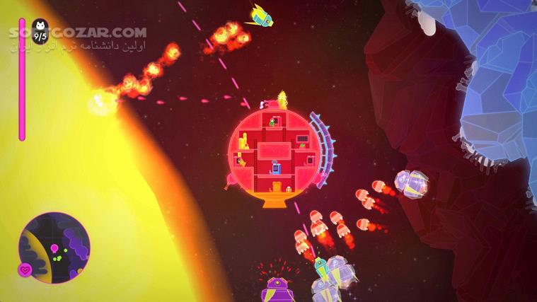 دانلود Lovers in a Dangerous Spacetime - دانلود بازی یاران مبارز در یک جنگ فضایی خطرناک - سافت گذر