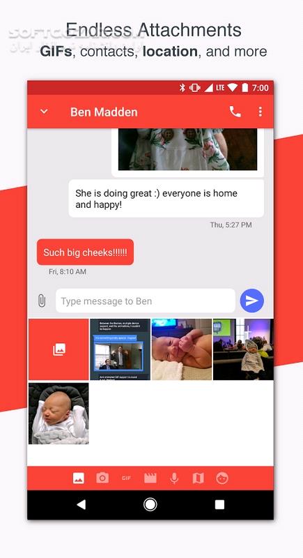 دانلود Pulse SMS Full 6.2.3.2996 for Android +5 - دانلود اس ام اس پلاس برای اندروید - سافت گذر