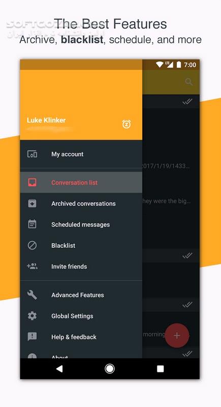 دانلود Pulse SMS Full 6.2.3.2996 for Android +5 - دانلود اس ام اس پلاس برای اندروید - سافت گذر