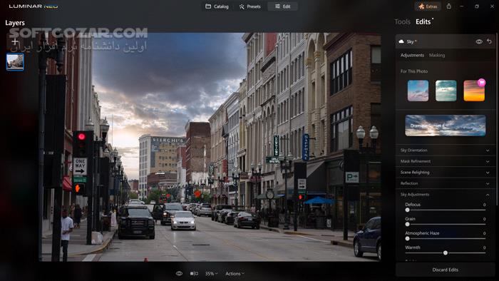 دانلود Luminar Neo 1.20.1.13681 - دانلود ویرایش عکس با هوش مصنوعی - سافت گذر