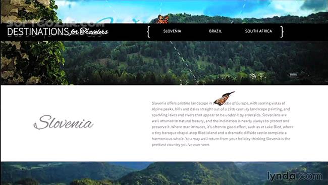 دانلود Lynda - Creating a One-Page Scrollable Website with Muse - دانلود فیلم آموزش ایجاد وب‌سایت تک‌صفحه‌ی اسکرول‌دار با نرم‌افزار ادوبی موس - سافت گذر