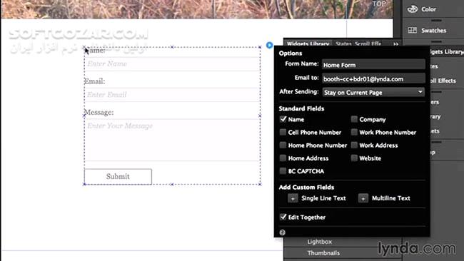 دانلود Lynda - Creating a One-Page Scrollable Website with Muse - دانلود فیلم آموزش ایجاد وب‌سایت تک‌صفحه‌ی اسکرول‌دار با نرم‌افزار ادوبی موس - سافت گذر