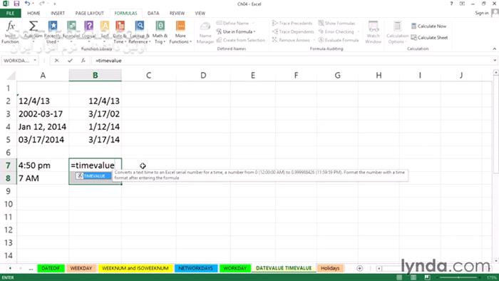 دانلود Lynda - Excel 2013 Working with Dates and Times - دانلود فیلم آموزش کار با زمان‌ها و تاریخ‌ها در نرم‌افزار اکسِـل 2013 - سافت گذر